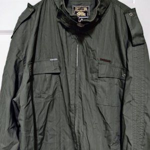 LIVE MECHANICS  Army Green Jacket